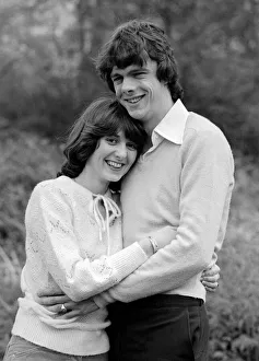 Arsenal footballer David O Leary with girlfriend Joy Lewis May 1979 Arsenal footballer David O Leary with girlfriend Joy Lewis May 1979