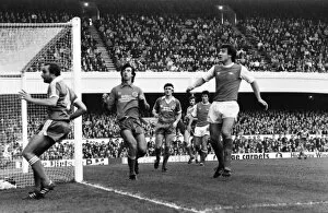 00236 Collection: Arsenal v. Brighton and Hove Albion. November 1980 LF05-05-001 Football Division One