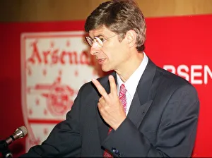 Arsene Wenger the new manager of Arsenal football club Arsene Wenger the new manager of Arsenal football club