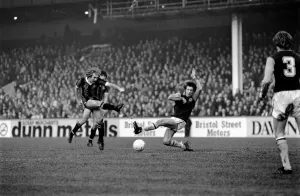 Aston Villa 1 v. Manchester City 0. Division One Football. January 1981 MF01-17-040 Aston Villa 1 v. Manchester City 0. Division One Football. January 1981 MF01-17-040