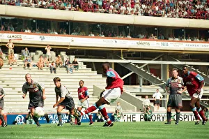 Aston Villa 3 -1 Manchester United Premiership match held at Villa Park. 19th August 1995 Aston Villa 3 -1 Manchester United Premiership match held at Villa Park. 19th August 1995