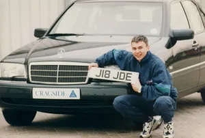 Athlete Jonathan Edwards Jonathan Edwards picked up the dream car he won for Athlete Jonathan Edwards Jonathan Edwards picked up the dream car he won for
