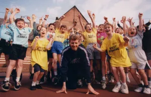 Athlete Steve Cram Steve Cram launches the 15th Children' Athlete Steve Cram Steve Cram launches the 15th Children'