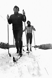 Images Dated 23rd February 1978: Atlantic College ski patrol, led by Norwegian member of staff, Ivar Lund-Mathieson