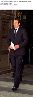 Attends memorial service for JohnSmith at Westminster Abbey epd Attends memorial service for JohnSmith at Westminster Abbey epd