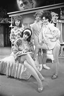 Attractive quartet from the cast of Grease left to right Colette Kelly, Hilary Labow Attractive quartet from the cast of Grease left to right Colette Kelly, Hilary Labow
