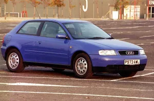 THE AUDI A3 September 1997 Purple P973 AWL THE AUDI A3 September 1997 Purple P973 AWL