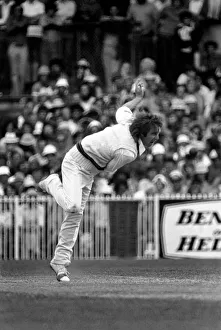 Australia v England 3rd test match in Melbourne. Jeff Thomson Australian fast bowler Australia v England 3rd test match in Melbourne. Jeff Thomson Australian fast bowler