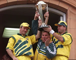 Australia V Pakistan Cricket World Cup at Final Lords Mark Waugh Capt Australia V Pakistan Cricket World Cup at Final Lords Mark Waugh Capt