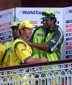 Images Dated 20th June 1999: Australia V Pakistan June 1999 Cricket World Cup Final Lords