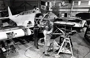 Aviation - RAF St Athan - Rebuilding and restoring - a 1940 Farey Battle is the centre of Aviation - RAF St Athan - Rebuilding and restoring - a 1940 Farey Battle is the centre of