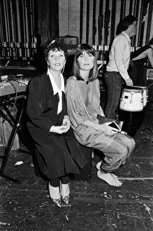 Backstage at Liver Aid, Liverpool Empire Theatre. 20th September 1985 Backstage at Liver Aid, Liverpool Empire Theatre. 20th September 1985
