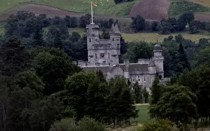 Images Dated 1st August 1986: Balmoral Castle August 1986 the Scottish home of the British Royal family