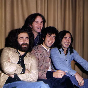 The band members of the rock pop group 10 cc The band members of the rock pop group 10 cc