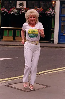 Barbara Windsor Actress June 98 Eastenders actress Barbara Windsor who plays peggy Barbara Windsor Actress June 98 Eastenders actress Barbara Windsor who plays peggy