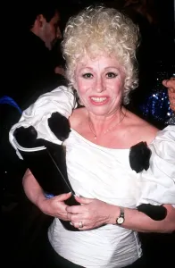 Barbara Windsor TV Film Actress at the Odeon Leicester Square in March 1989 Barbara Windsor TV Film Actress at the Odeon Leicester Square in March 1989