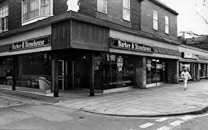 Barker & Stonehouse furniture shop. 1st July 1987 Barker & Stonehouse furniture shop. 1st July 1987