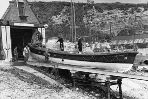 Barry Dock takes delivery of a new reserve lifeboat, RNLB Susan Ashley Barry Dock takes delivery of a new reserve lifeboat, RNLB Susan Ashley