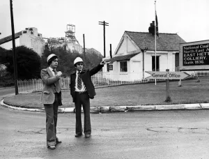 Barry Kent, left, the acting assistant manager, and David Duke Barry Kent, left, the acting assistant manager, and David Duke