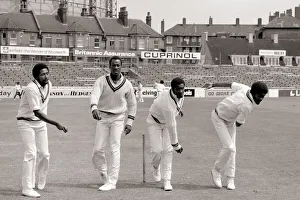 A Batsman's Nightmare at The Oval May 1976 The fearsome four from the West A Batsman's Nightmare at The Oval May 1976 The fearsome four from the West