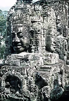 Bayon Temple near Angkor Wat North West Kampuchea Cambodia Bayon Temple near Angkor Wat North West Kampuchea Cambodia