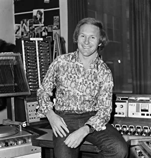 BBC Disc Jockey David Hamilton. 15th January 1976 BBC Disc Jockey David Hamilton. 15th January 1976