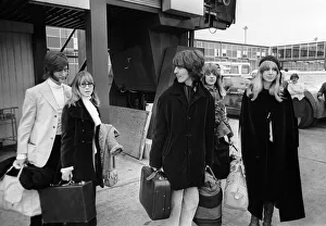 Beatles singer songwriter John Lennon with wife Cynthia Beatles singer songwriter John Lennon with wife Cynthia