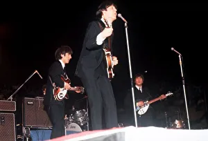 The Beatles on tour in the USA 1964 John Lennon, Paul McCartney The Beatles on tour in the USA 1964 John Lennon, Paul McCartney