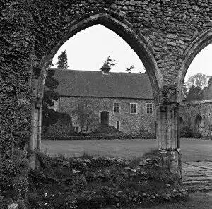 Images Dated 15th August 2016: Beaulieu Abbey, Hampshire. 9th April 1961