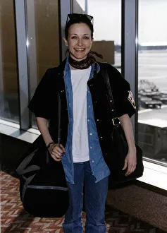 Bebe Neuwirth actress at Los Angeles Airport Bebe Neuwirth actress at Los Angeles Airport
