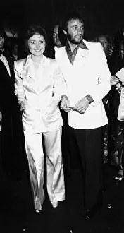 The Bee Gees pop group 1972 Maurice Gibb and singer wife Lulu The Bee Gees pop group 1972 Maurice Gibb and singer wife Lulu