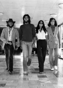 The Bee Gees pop group left to right: brothers Barry, Maurice The Bee Gees pop group left to right: brothers Barry, Maurice