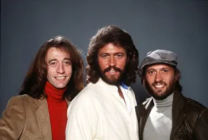 Bee Gees singers all three are brothers and sing in a pop group Bee Gees singers all three are brothers and sing in a pop group