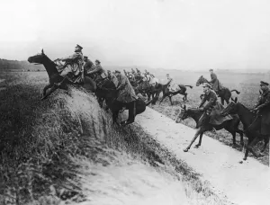 Belgian cavalry seen here in training at the cavalry instruction camp at Campagne 25th Belgian cavalry seen here in training at the cavalry instruction camp at Campagne 25th