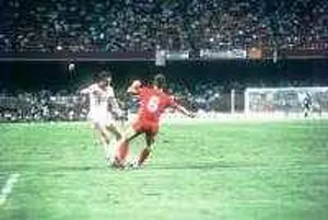 Belgium v Russia 1982 World Cup match Yuri Gavrilov and Frank Vercauteren Belgium v Russia 1982 World Cup match Yuri Gavrilov and Frank Vercauteren