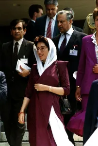 Benazir Bhutto Prime Minister of Pakistan. July 1989 Benazir Bhutto Prime Minister of Pakistan. July 1989