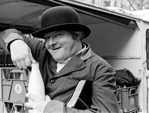 Images Dated 1st December 1971: Benny Hill as Ernie the milkman 1971