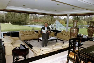 Bernard Matthews food giant inside his japanese style home in Norfolk Bernard Matthews food giant inside his japanese style home in Norfolk