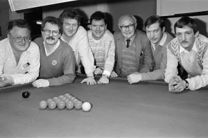 The Berry Brown Liberal Club snooker team, Armitage Bridge , 14th February 1991 The Berry Brown Liberal Club snooker team, Armitage Bridge , 14th February 1991