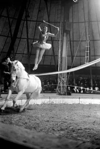 Bertram Mills Circus at Luton. April 1950 O23401-005 Bertram Mills Circus at Luton. April 1950 O23401-005