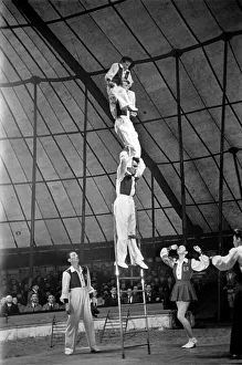 Bertram Mills Circus at Luton. April 1950 O23401-013 Bertram Mills Circus at Luton. April 1950 O23401-013