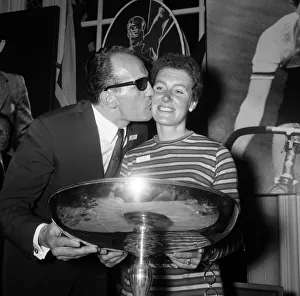 Beryl Burton & Henry Cooper, presented with Top Sportsman Beryl Burton & Henry Cooper, presented with Top Sportsman