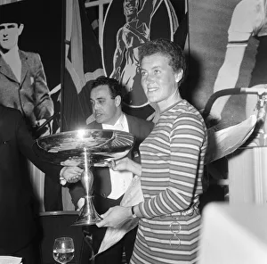 Beryl Burton, presented with Top Sportswoman of the Year Awards at a luncheon at Beryl Burton, presented with Top Sportswoman of the Year Awards at a luncheon at