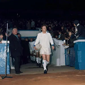 Billy Bremner Leeds United captain leads the team out at Elland Road circa September 1972 Billy Bremner Leeds United captain leads the team out at Elland Road circa September 1972