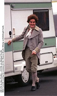 Billy Connolly in period costume for filming of Deacon Brodie at Edinburgh Castle wig Billy Connolly in period costume for filming of Deacon Brodie at Edinburgh Castle wig