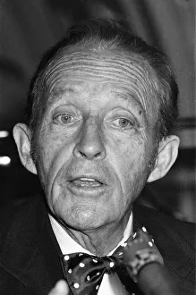 Bing Crosby, attends news press conference, London Palladium, London, 12th September 1977 Bing Crosby, attends news press conference, London Palladium, London, 12th September 1977
