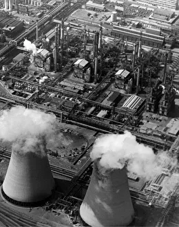 A bird's eye view of ICI Billingham - the proposed site for the nuclear dump A bird's eye view of ICI Billingham - the proposed site for the nuclear dump
