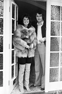 Images Dated 8th February 1979: Birmingham City footballer Trevor Francis with his wife after signing for Nottingham