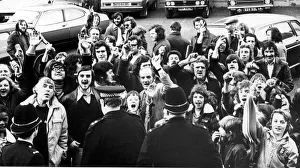 Birmingham Football supports. 1st March 1976 Birmingham Football supports. 1st March 1976