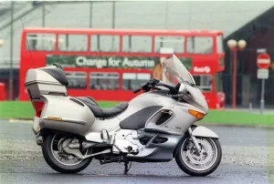 BMW K 1200 LT Motorbike sitting on road September 1999 BMW K 1200 LT Motorbike sitting on road September 1999